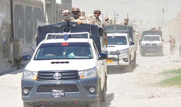 Fighting Terrorists In The Eastern Bypass Area