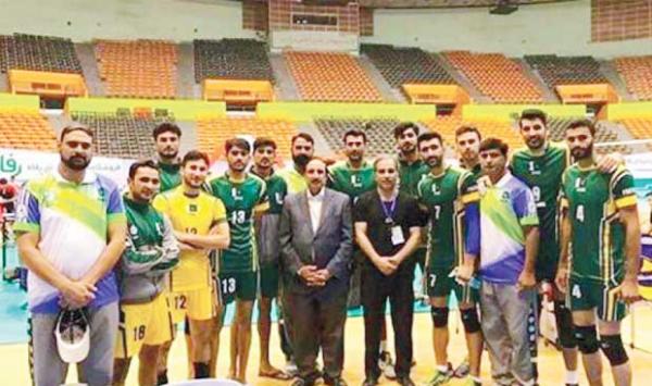 Asian Volleyball Pakistan Beat India