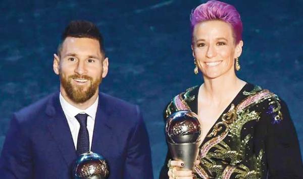Messi Won The Player Of The Year Award