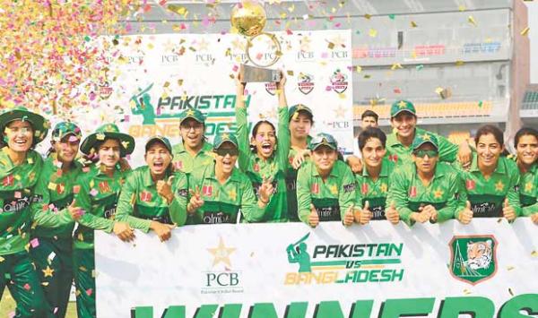 Womens Cricket Pakistans Clean Sweep