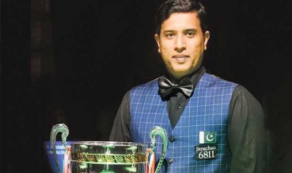 Asif The Third Consecutive National Snooker Champion