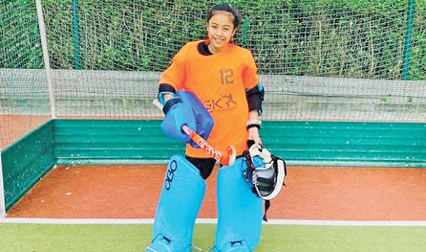 Former Olympian Salman Akbar S Daughter Fiza Is Also A Goalkeeper