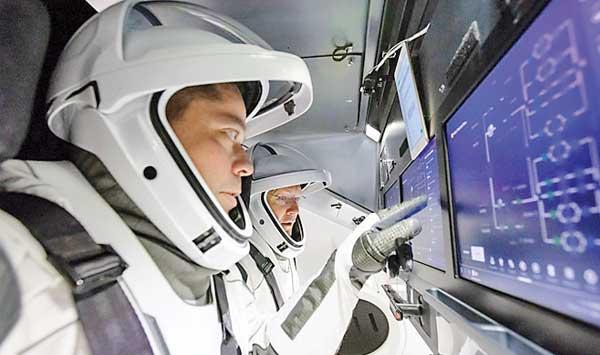 The First Of The Spacex Crew Dragons