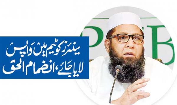Seniors Should Be Brought Back In The Team Inzamam Ul Haq