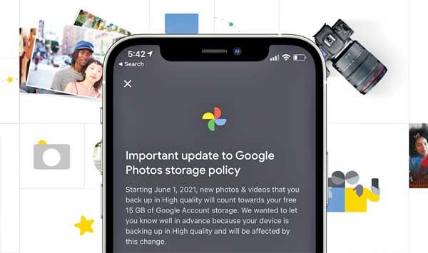 Google Photos Unlimited Storage Expires