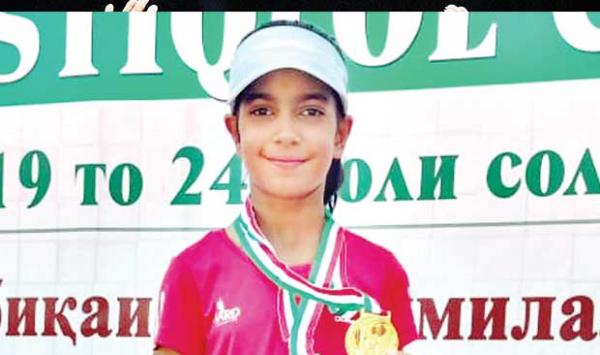 Haniya Minhas 10 Winner Of The Asian Tennis Championships