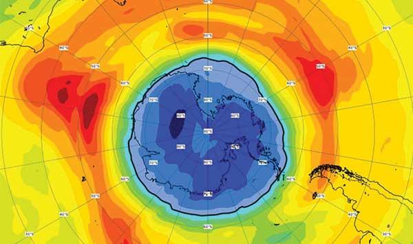 The Ozone Hole Has Become Bigger