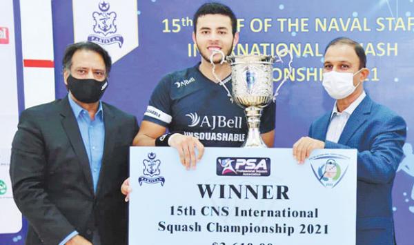 Chief Of The Naval Staff International Squash Championship Mustafa Al Sarti Declared The Winner