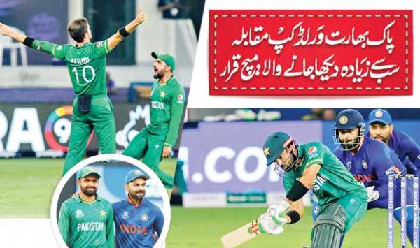 Pak India World Cup Match Declared The Most Watched Match