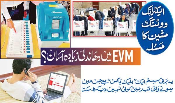 Problem Of Electronic Voting Machine Rigging In Evm More Convenient