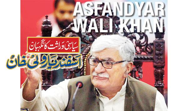 Guardian Of Political Heritage Asfandyar Wali Khan