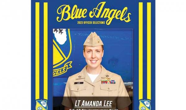 Lt Amandali The First Female Pilot In The Us Navys Blue Angels Squadron