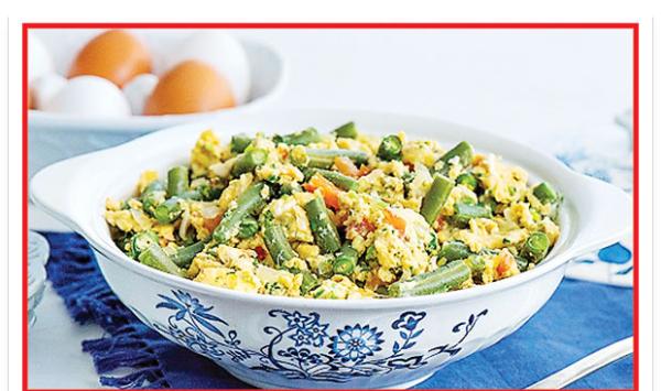Eggs And Green Beans