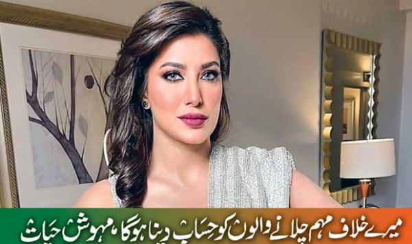 Campaigners Against Me Must Be Held To Account Mehwish Hayat