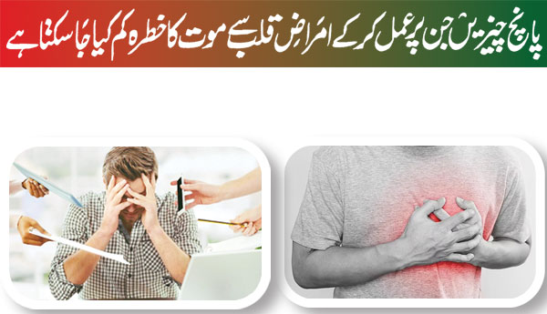 Five Things You Can Do To Reduce Your Risk Of Death From Heart Disease