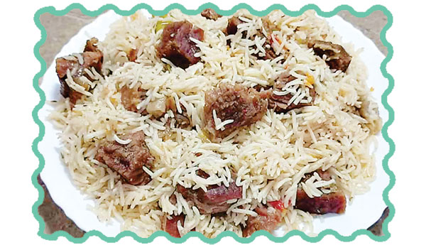 Beef Yakhni Pilaf