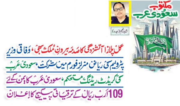 Shock From Gul Plaza Fire Abroad As Well Federal Minister Of Petroleum Attends Riyadh Minerals Forum