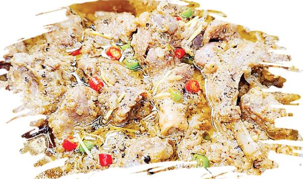 Black Pepper Spiced Meat