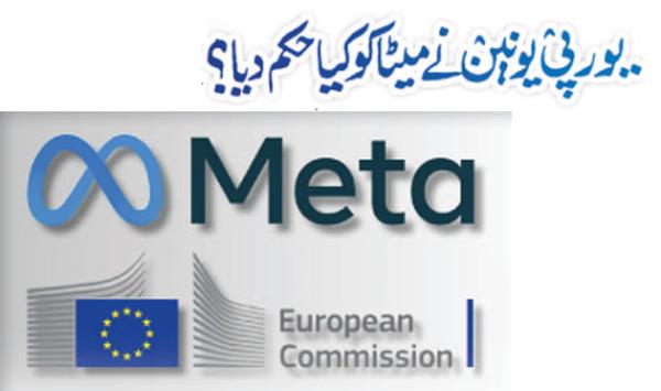What Did The European Union Order Meta To Do