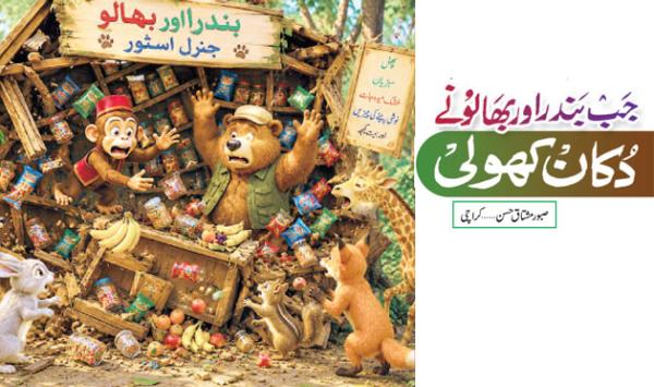 When The Monkey And The Bear Opened A Shop