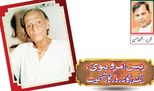Raees Amrohvi A Single Person Career